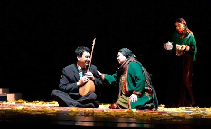 gurbannazar ezizow spektakl sahna teatr