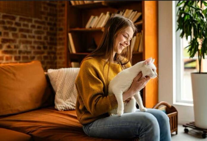 lonely-girl-and-cat