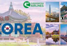 “Türkmenistan” awiakompaniýasy” AGPJ Aşgabady Seul bilen baglanyşdyrýan täze ugry açdy