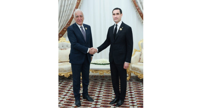 armenian turkmenistan presidents awaza