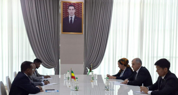 ethiopia mfa ahmet gurbanow efiyopiya