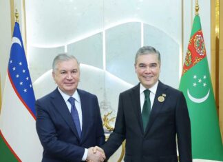 Председатель Халк Маслахаты Туркменистана встретился с Президентом Республики Узбекистан