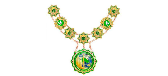 hyzmatdashlygy osdurmqge goshandy ucin medal