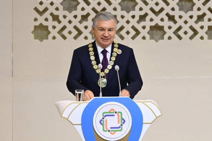 shavkat mirziyoyev medal hyzmatdashlyga goshandy ucin