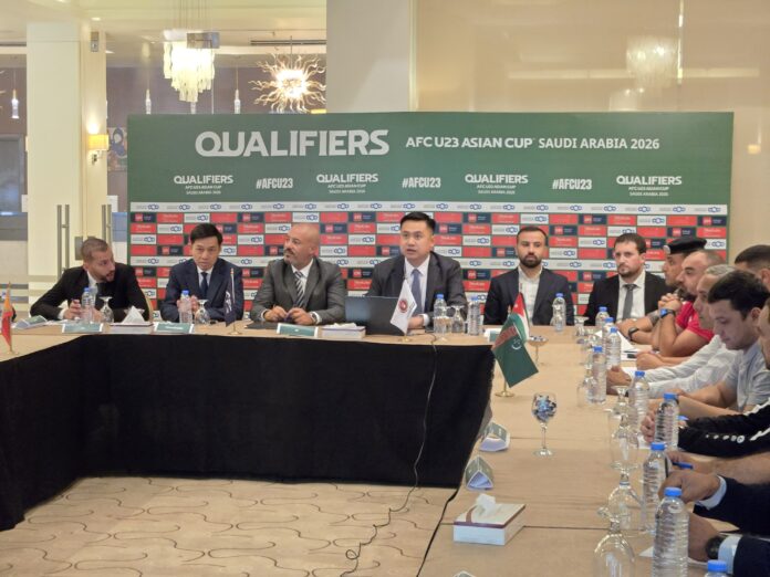 U23 Asian Cup Turkmenistan's youth team to play against Chinese Taipei tomorro