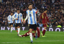 Messi equals World Cup record with hat-trick