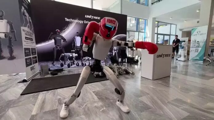 robot olimpic games greece