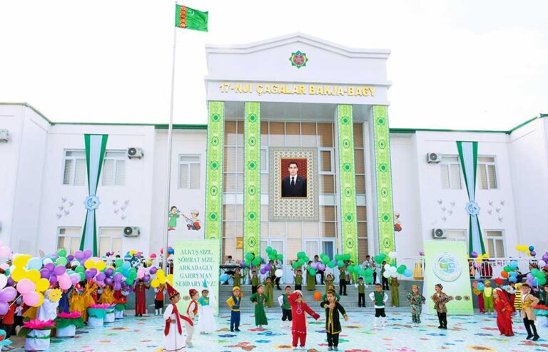 В южном регионе Туркменистана сдан в эксплуатацию новый детсад