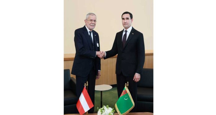 turkmenistan-serdar-berdimuhamedow-AleXandr-Van-der-Bellen-AUSTRIAN-PRESIDENT