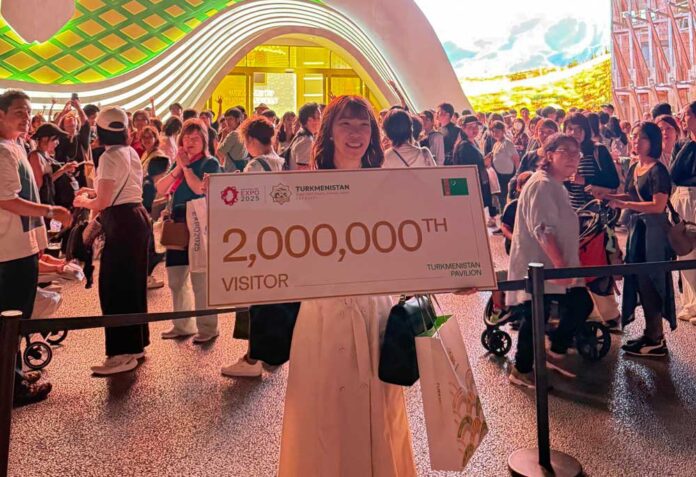 2-millionth-visitor-of-turkmenistan-pavilion-osaka-expo-2025