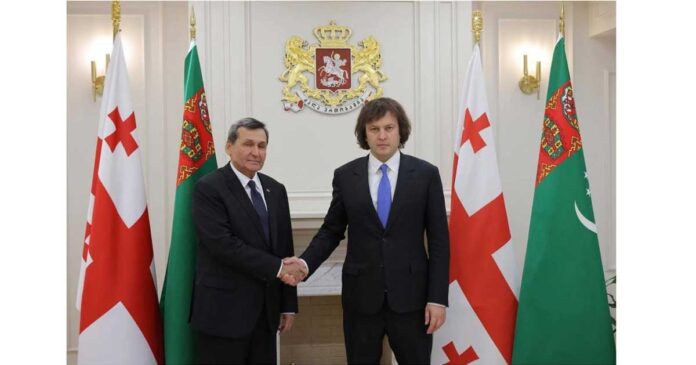 Mfa-Turkmenistan-Rashid-Meredov-and-Georgian-PM-Irakli-Kobahidze