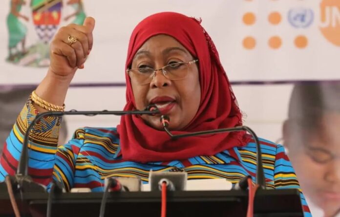 tanzanian first female president hassan