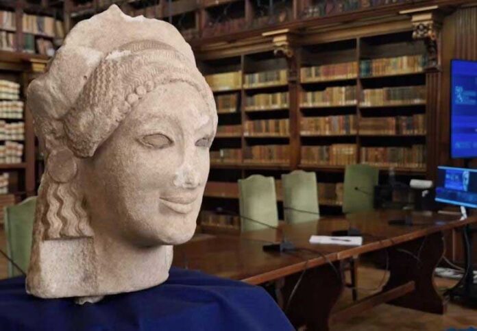 Heykel-etrusk-statue