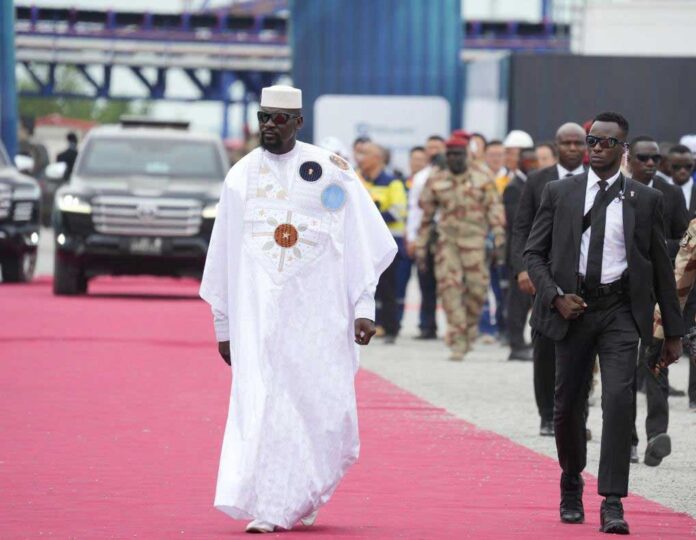 M. Doumbouya won the presidential elections in Guinea