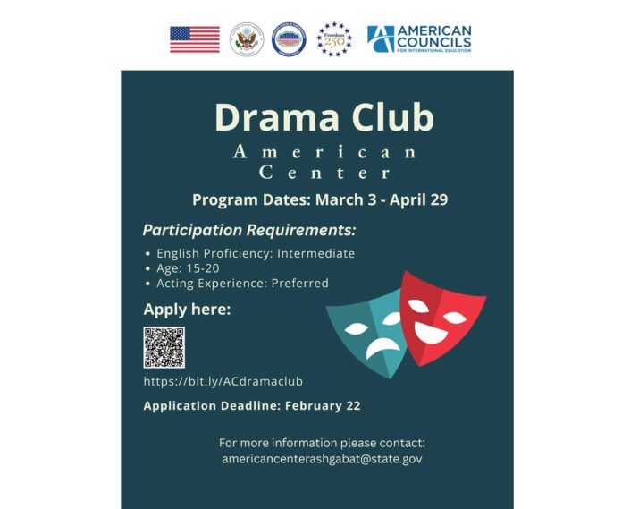 Drama-Club-Flyer-–-Blue-american-center