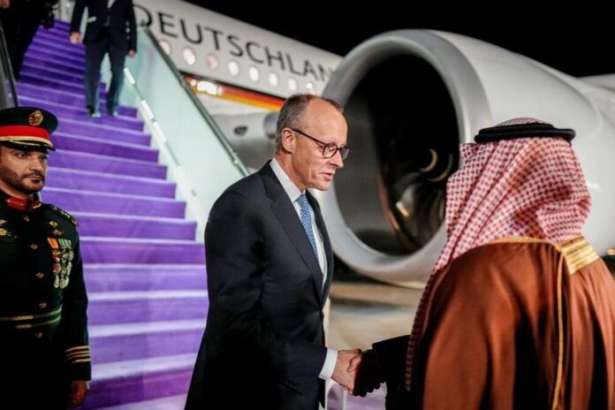 germany chancellor arabia visit