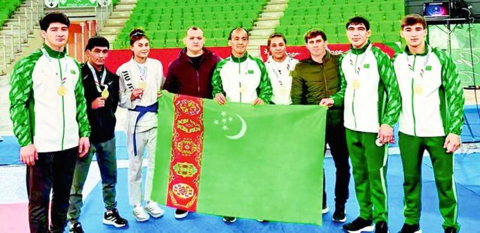 jiu-ujitsu-turkmenistan-team-medal