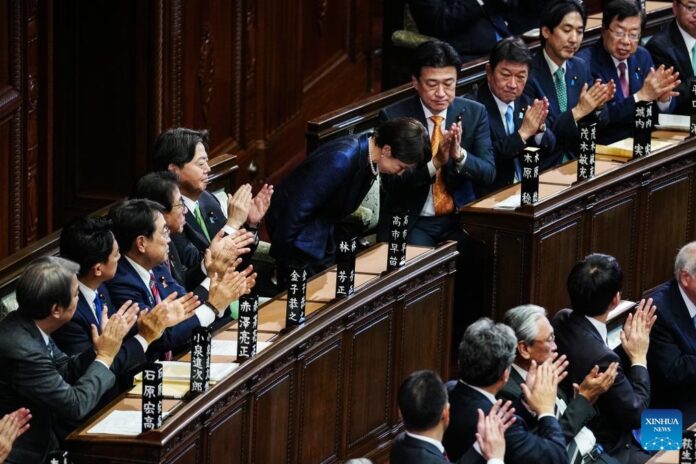 sanae Takaichi officially reelected as Japan PM at Diet2