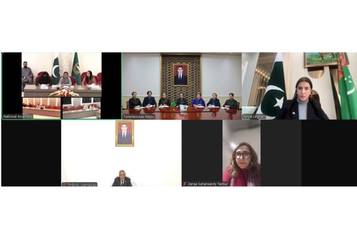 Türkmenistan-bilen-Pakistan-Yslam-Respublikasynyň-zenan-parlamentarileriniň-arasynda-duşuşyk-geçirildi