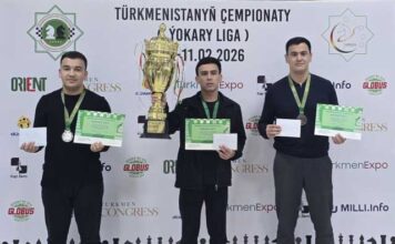 Аманмухаммет Хоммадов впервые завоевал титул чемпиона Туркменистана по шахматам