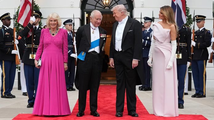 charles 3 in white house donald trum washington