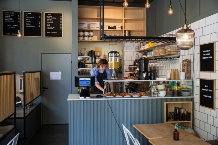 coffee shop stokholm working AI