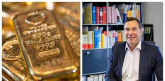 15 ýewrolyk seýfden altyn tapyldy