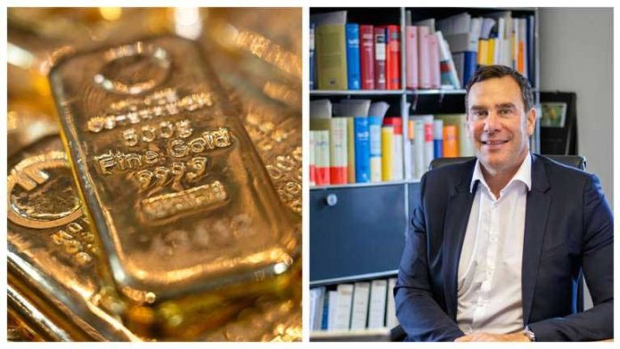 montage-von-goldbarren-neben-dem-bild-eines-rechtsanwalts-