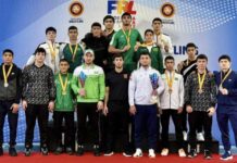 Türkmen türgenleri Rumyniýada geçirilen halkara ýaryşynda erkin göreş boýunça toparlaýyn hasapda birinji orny eýeledi