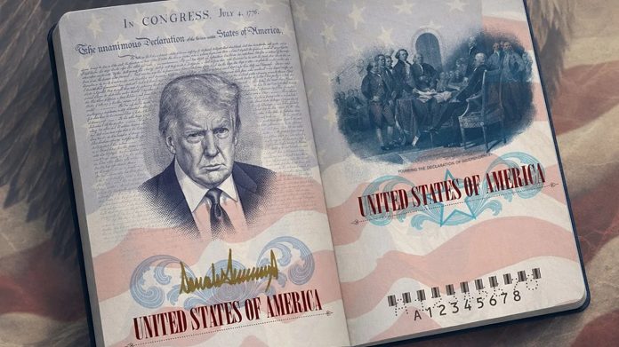 us passport donald trump