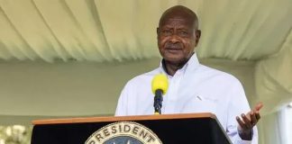 Ugandanyň saýlanan Prezidenti wezipesine girişdi