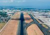 Deňziň içindäki äpet aeroport