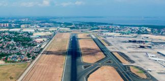 Deňziň içindäki äpet aeroport