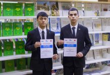 International achievements of students of the Turkmenistan at a mathematical competition in the Russian Federation