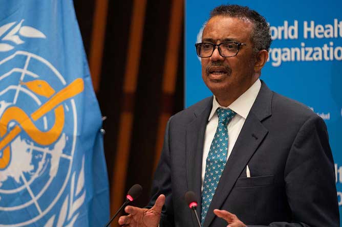 Tedros Adanom Gebreyesus who-president