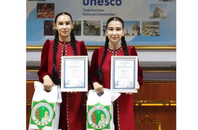 Turkmen-female-students-become-prize-winners-of-the-International-Olympiad-«Environmental-Safety»