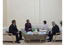 Türkmenistanyň Mejlisiniň Başlygy Azerbaýjan Respublikasynyň Milli Mejlisiniň Başlygy bilen duşuşydy