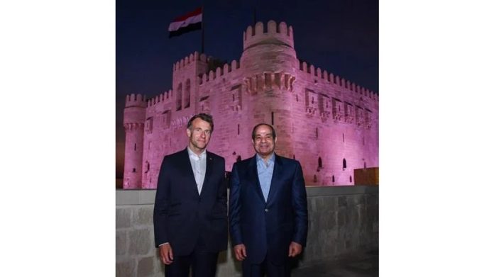 emmanuel macron al sisi france egypt presidents 2jpg