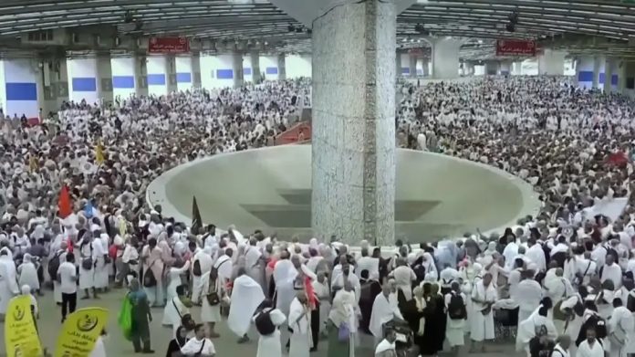 kabe sheytan dashlama haj piligrim