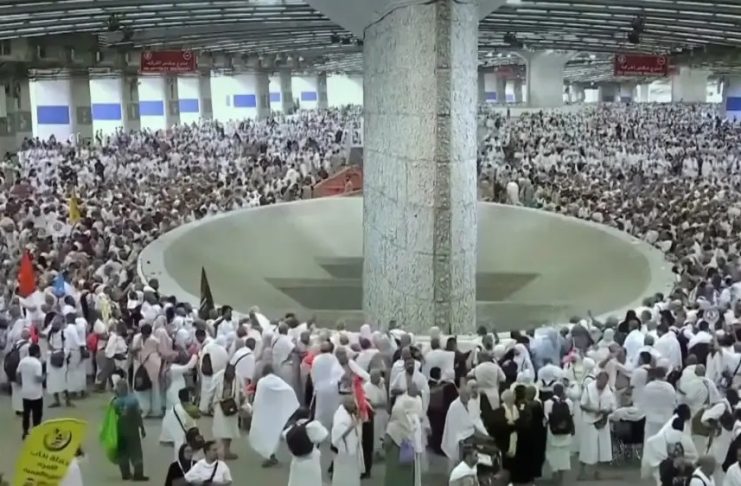 Mekge-i Mükerremede haj parzynyň esasy amallary ýerine ýetirilýär