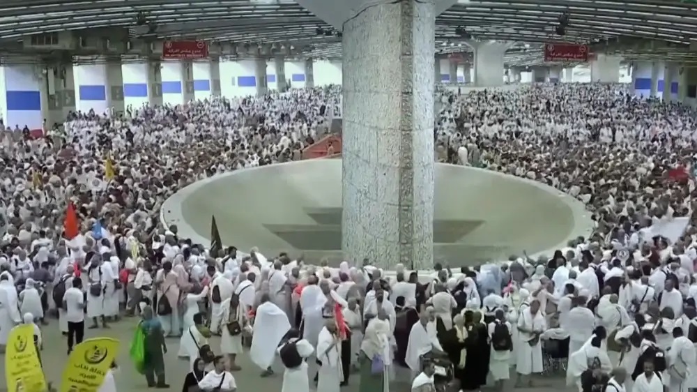 kabe sheytan dashlama haj piligrim