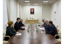 Türkmenistanyň Mejlisinde Kipr Respublikasynyň Türkmenistandaky Adatdan daşary we Doly ygtyýarly Ilçisi bilen duşuşyk geçirildi