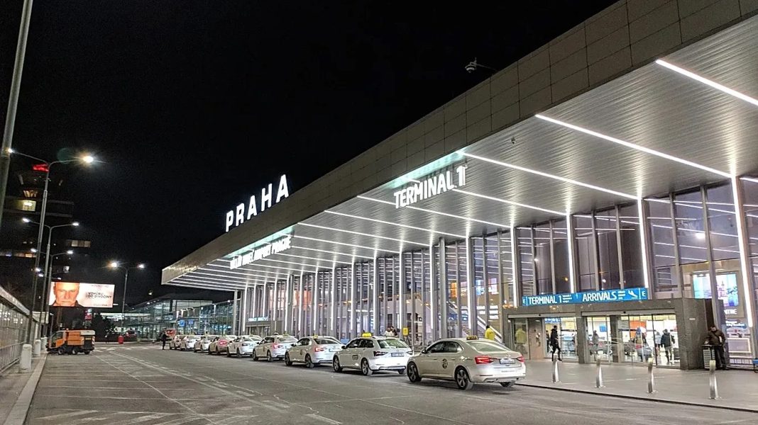 praha airport praga czek chek republik