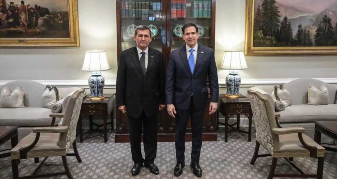 rashid-meredov-marco-rubio-mfa-turkmenistan-and-usa