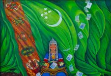 В Ашхабаде открылась художественная выставка в честь Дня Конституции и Государственного флага