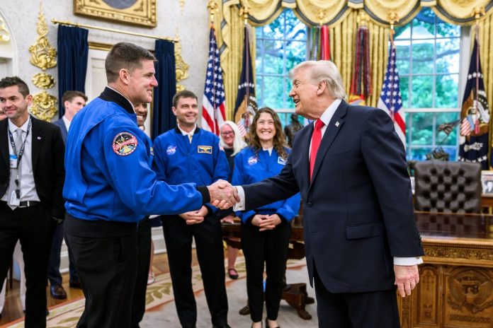 trump astronaut