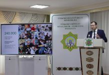 Türkmen döwlet binagärlik-gurluşyk institutynda Belarus Milli tehniki uniwersitetiniň wekilleri umumy okuw sapagyny geçirdi