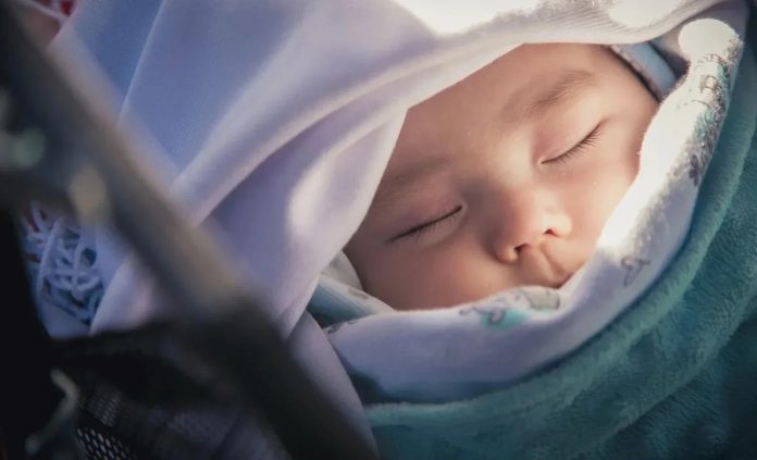 Kyrgyzstan starts paying childs benefit baby