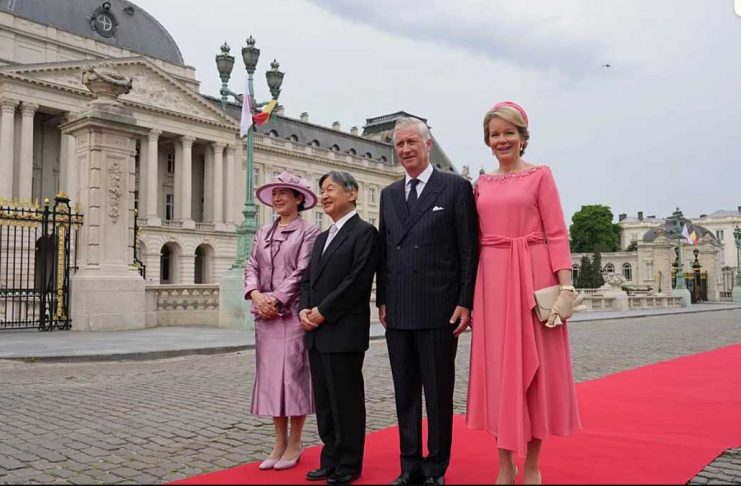 Ýaponiýanyň Imperatory Belgiýada
