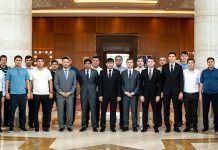 An important working meeting at the Yyldyz Hotel New steps in the development of Turkmen football